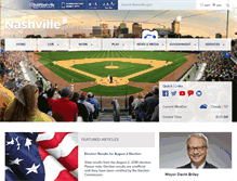 Tablet Screenshot of nashville.gov