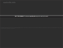 Tablet Screenshot of nashville.info
