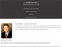 Tablet Screenshot of juvenilecourtclerk.nashville.gov