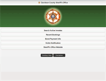 Tablet Screenshot of dcso.nashville.gov