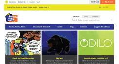 Desktop Screenshot of library.nashville.org