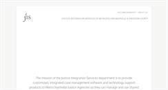 Desktop Screenshot of jis.nashville.gov